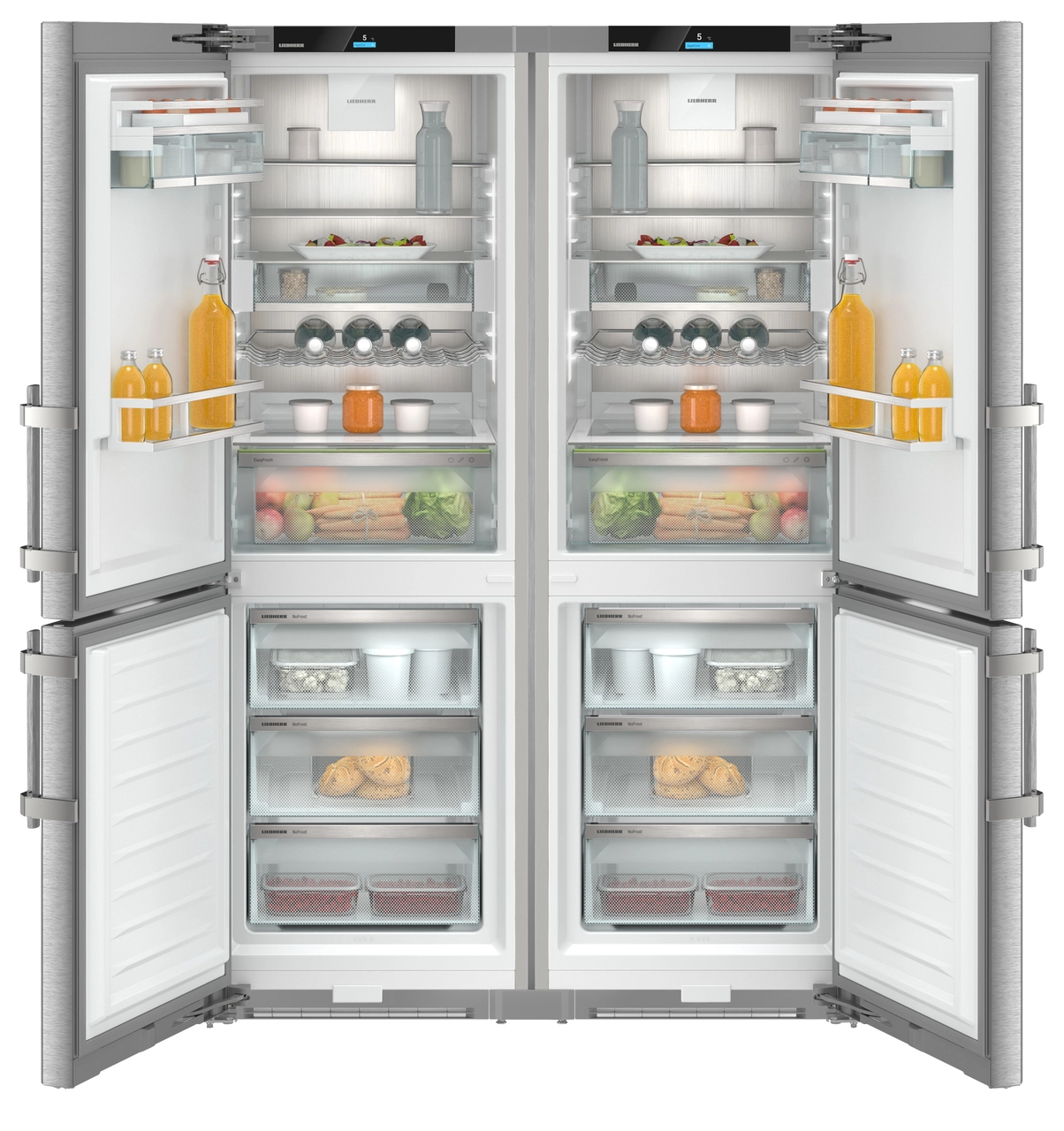 XCCsdh 5250 Side-by-Side Combination Fridge