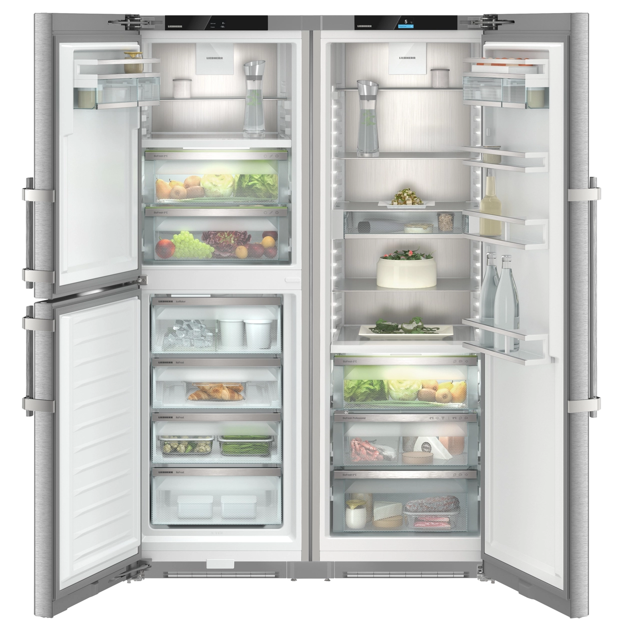 XRCsdh 5266 Side-by-Side Combination Fridge